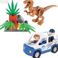 Discount Adventure Planet Blocks 19 Piece Dinosaur Block Set