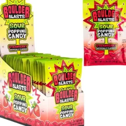 Sale Koko's Boulder Blast Sour Strawberry Popping Candy - Single