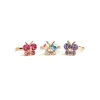 Sale Creative Education Boutique Butterfly Gem Rings, 3 pcs