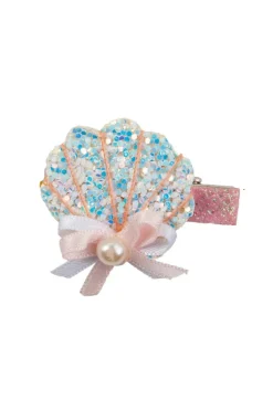 New Creative Education Boutique Sparkle Shell Hairclip