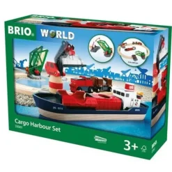 Sale BRIO Cargo Harbor Set
