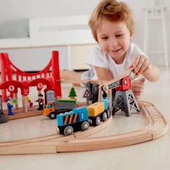 Clearance Hape Busy City Rail Set