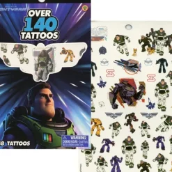 Clearance United Party Buzz Lightyear 4 Sheet Tattoo Book