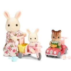 Clearance Epoch Everlasting Play Calico Critters Apple & Jake's Ride 'n Play