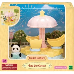 Clearance Epoch Everlasting Play Calico Critters Baby Star Carousel