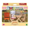 Hot Epoch Everlasting Play Calico Critters BBQ Picnic Set Elephant Girl
