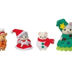 Hot Epoch Everlasting Play Calico Critters Happy Christmas Friends
