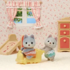 Clearance Epoch Everlasting Play Calico Critters Husky Twins