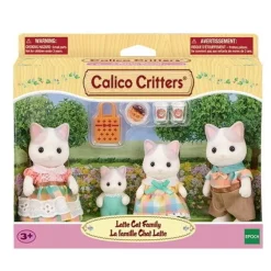 Epoch Everlasting Play Calico Critters Latte Cat Family
