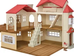 Epoch Everlasting Play Calico Critters Red Roof Country Home - Secret Attic Playroom