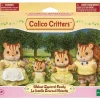 New Epoch Everlasting Play Calico Critters Walnut Squirrel Family