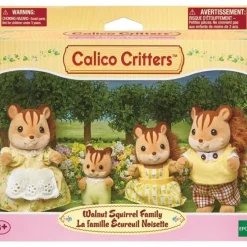 New Epoch Everlasting Play Calico Critters Walnut Squirrel Family