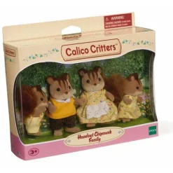 New Epoch Everlasting Play Calico Critters Walnut Squirrel Family