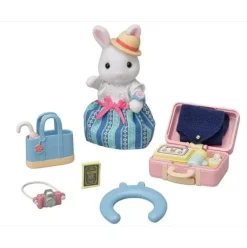 Online Epoch Everlasting Play Calico Critters Weekend Travel Set Snow Rabbit Mother