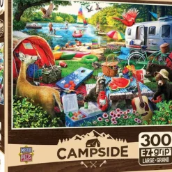 Outlet MasterPieces Campside - Little Rascals - 300 Piece EzGrip Puzzle