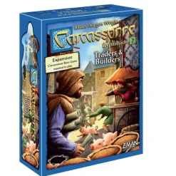 Outlet Asmodee Carcassonne Expansion 2: Traders and Builders
