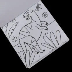 Ooly Carry Along Crayon & Coloring Book Kit - Dinoland