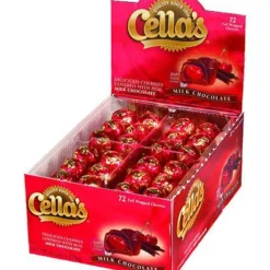 Tootsie Cella's Foil Wrapped Milk Chocolate Covered Cherries Changemaker
