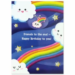 Outlet Peaceable Kingdom Charm: Rainbow Card