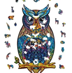 Discount Unidragon Charming Owl Wooden Puzzle