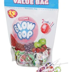 Online Charms Blow Pops Assorted Flavors 45 count bag 29.25 oz.
