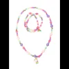 New Creative Education Cheerful Starry Unicorn Necklace & Bracelet Set