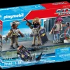 New Playmobil City Action - Tactical Unit Figure Set