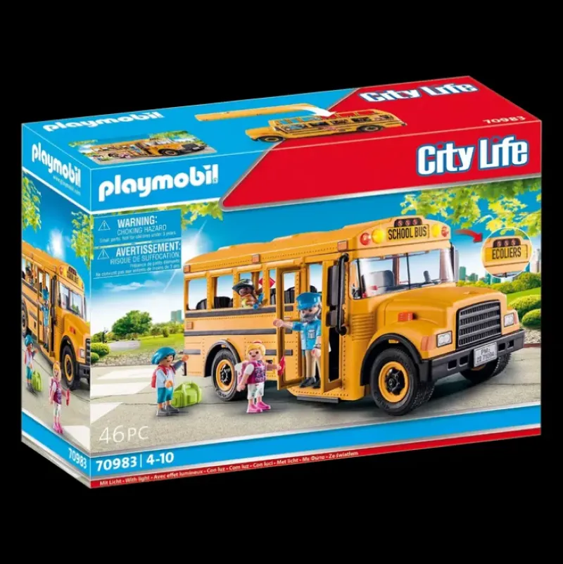 Clearance Playmobil City Life - School Bus