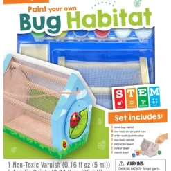 New MasterPieces Classic Wood Paint Kit - Bug Habitat