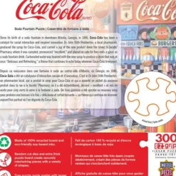 New MasterPieces Coca-Cola - Soda Fountain - 300 Piece EzGrip Puzzle