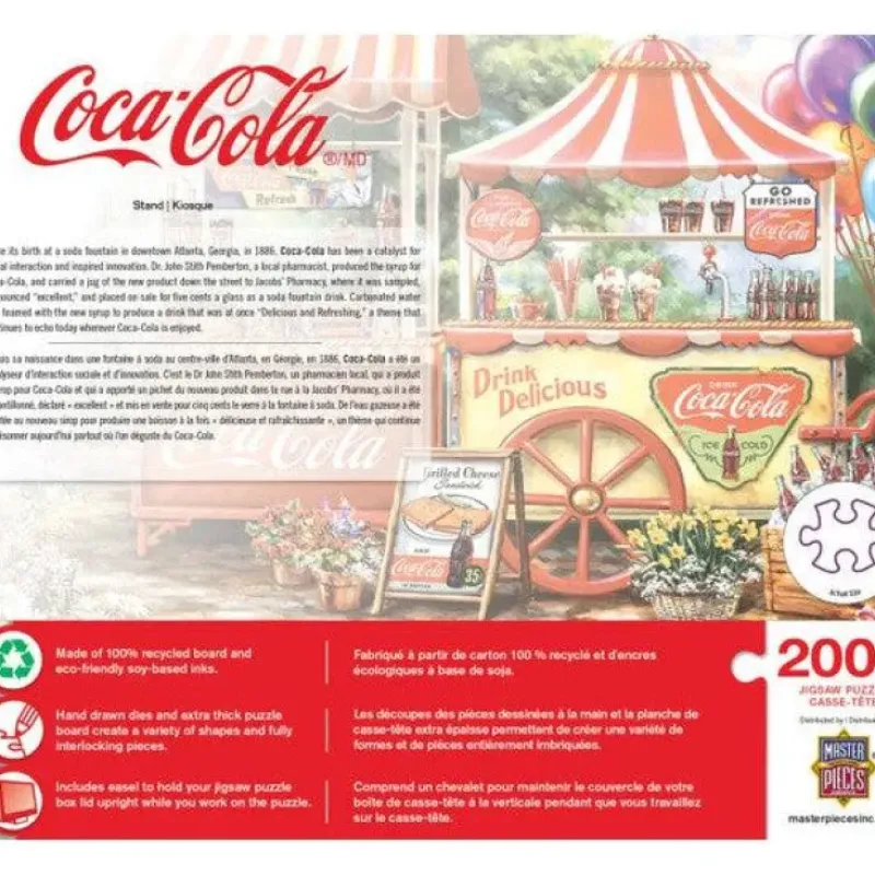 Sale MasterPieces Coca-Cola - Stand - 2000 Piece Puzzle