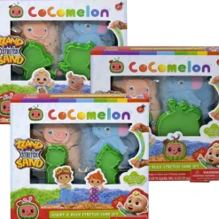 Sale United Party Cocomelon Sculpt & Play Stretch Sand Set in window