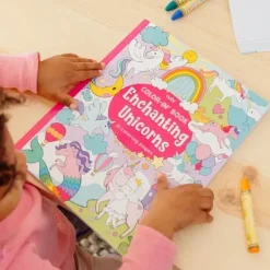 Ooly Color In Book - Enchanting Unicorns