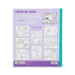 Clearance Ooly Color In Book - Outrageous Ocean
