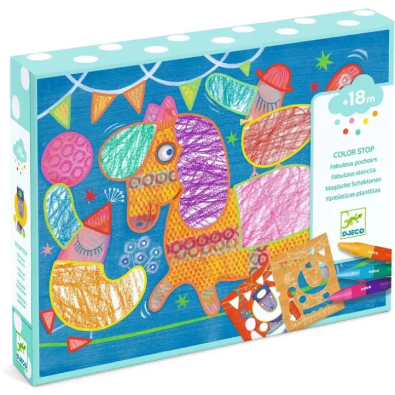 Sale DJECO Colorful Circus Coloring