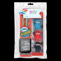 Online Ooly Comic Attack Happy Pack