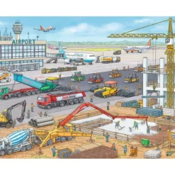 Online Ravensburger Construction At The Airport - 100 Piece Puzzle