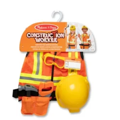 Sale Melissa u0026 Doug Construction Worker Role Play Dress-up Costume Set