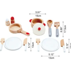 New Hape Cook & Serve Set