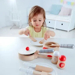 New Hape Cook & Serve Set