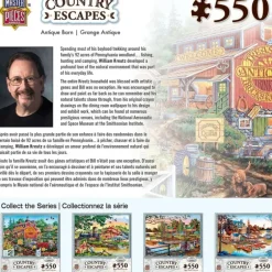 Sale MasterPieces Country Escapes - Antique Barn - 550 Piece Puzzle