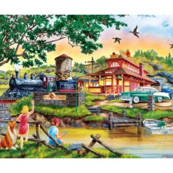 Online MasterPieces Country Escapes - Apple Express - 550 Piece Puzzle