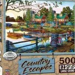 Hot MasterPieces Country Escapes - Away From It All - 550 Piece Puzzle
