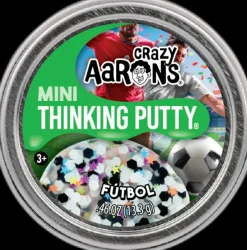 Sale Crazy Aaron's 2" Mini Tin - Futbol