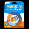 Hot Ooly Creatibles Mini Air Dry Clay Kit - Pet BFFs