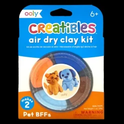 Hot Ooly Creatibles Mini Air Dry Clay Kit - Pet BFFs