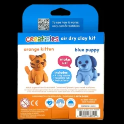 Hot Ooly Creatibles Mini Air Dry Clay Kit - Pet BFFs