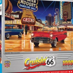 Clearance MasterPieces Cruisin‘ Route 66 - Gamblin Man - 1000 Piece Puzzle