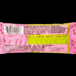 Hot Raindrops Crunchy Chewies - Strawberry 1.4 oz Bag