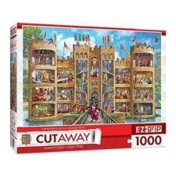 MasterPieces Cutaways - Medieval Castle - 1000 Piece EZGrip Puzzle